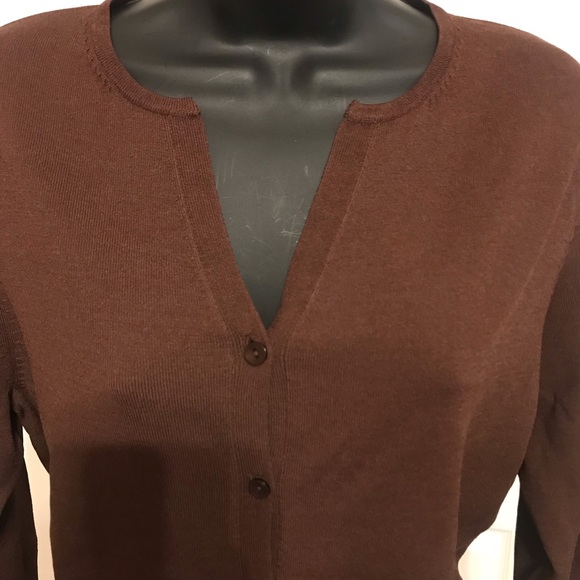 Kate Hill Petite Cardigan Sweater - Picture 3 of 8